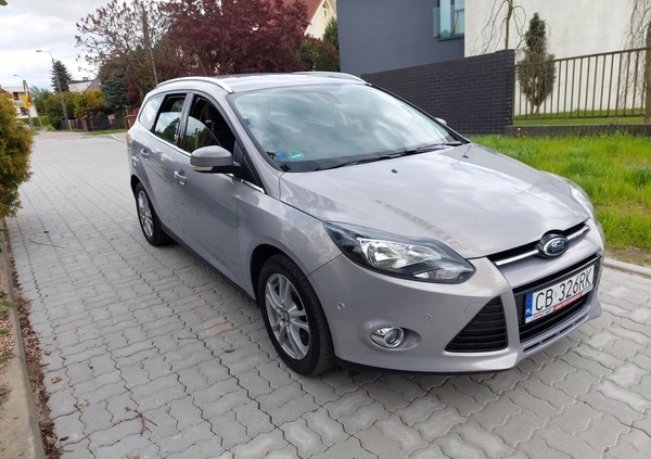 Ford Focus cena 29900 przebieg: 81900, rok produkcji 2011 z Bydgoszcz małe 67